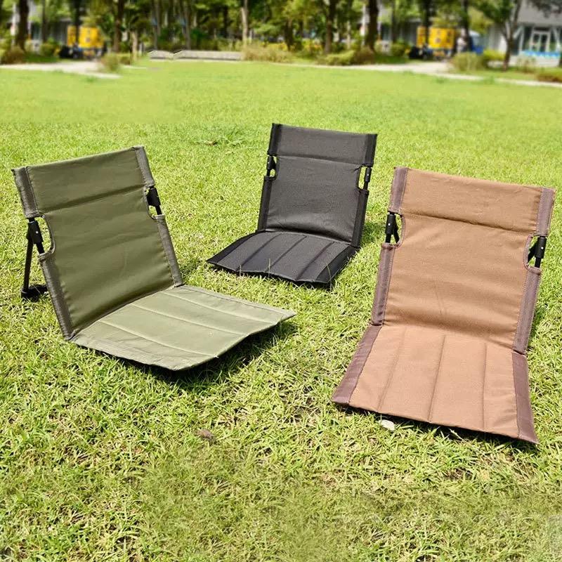 Ultra-lightweight Folding Chair, Adjustable, Ideal for Camping, Beach, Fishing and Road Trips - Sturdy Aluminum Frame
