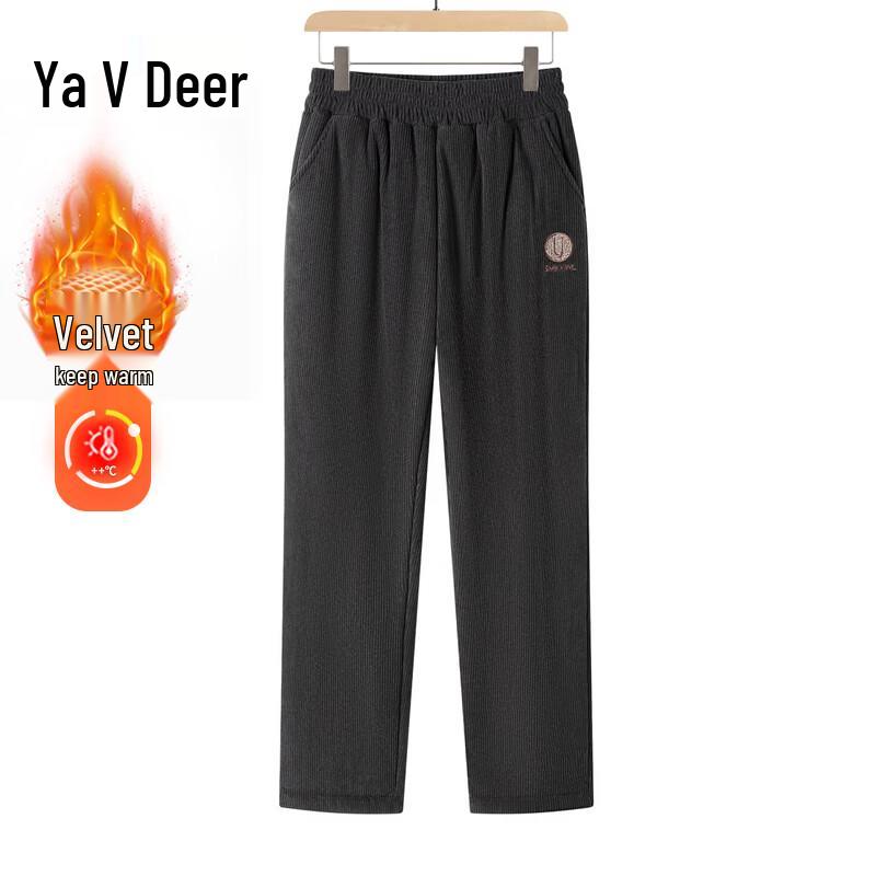 

Yalu Women s Corduroy Plush Lined Winter Pants 5XL