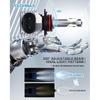 TECHMAX 9005+H11 Light Bulbs Combo, HB3+H8/H9 Fog Light Bulbs W/Fan 600% Bright 6500K Wireless Direct Ertion Plug And Play, Pack Of 4
