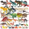 Children's Day Gift: Soft Rubber Dinosaur Toy Set - Realistic Jurassic Tyrannosaurus Rex Model for Boys