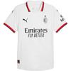 Puma Ac Milan Ss24 Brand Logo Fashion Emblem Away Pullover Short Sleeve Football Shirt Men Shirts White 77501302