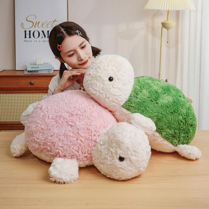 Non-Toxic Kawaii Tortoise Plush Toy Stuffed Soft Animal Sea Turtle Pillow Cushion Home Decor Birthday Gift