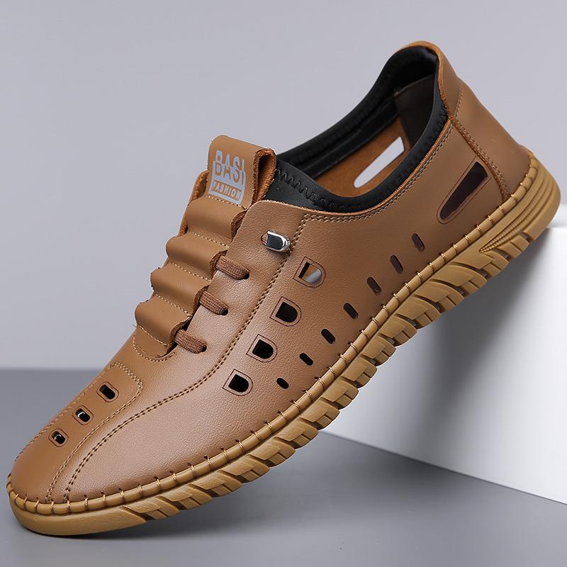 

Shoes Men s Summer Sandals Men s Single Shoes Beach Shoes Outdoor Hiking Shoes Outdoor Hollow Creek Tracking Shoes 44 коричневый