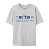 Stick of Butter Print Yellow TShirts for Unisex Cute Funny Butter Lover T Shirt Foodie Graphic Tees Unisex Cool Fashion Top Gift