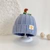 New autumn and winter children's hats cartoon bear plush hats men's and women's treasures outdoor windproof warm knitted hats
