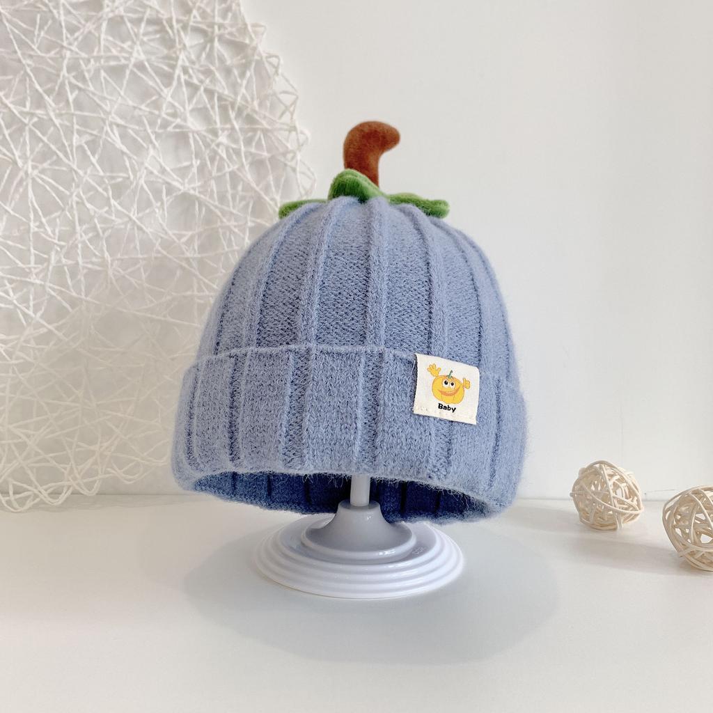 New autumn and winter children's hats cartoon bear plush hats men's and women's treasures outdoor windproof warm knitted hats
