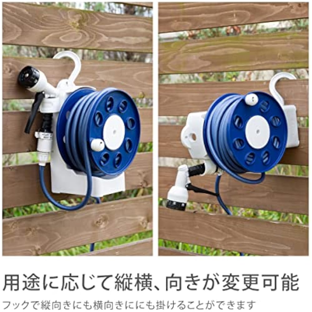 Takagi R1410NB Horse Hose Reel Aurora Light 10m Lightweight Compact