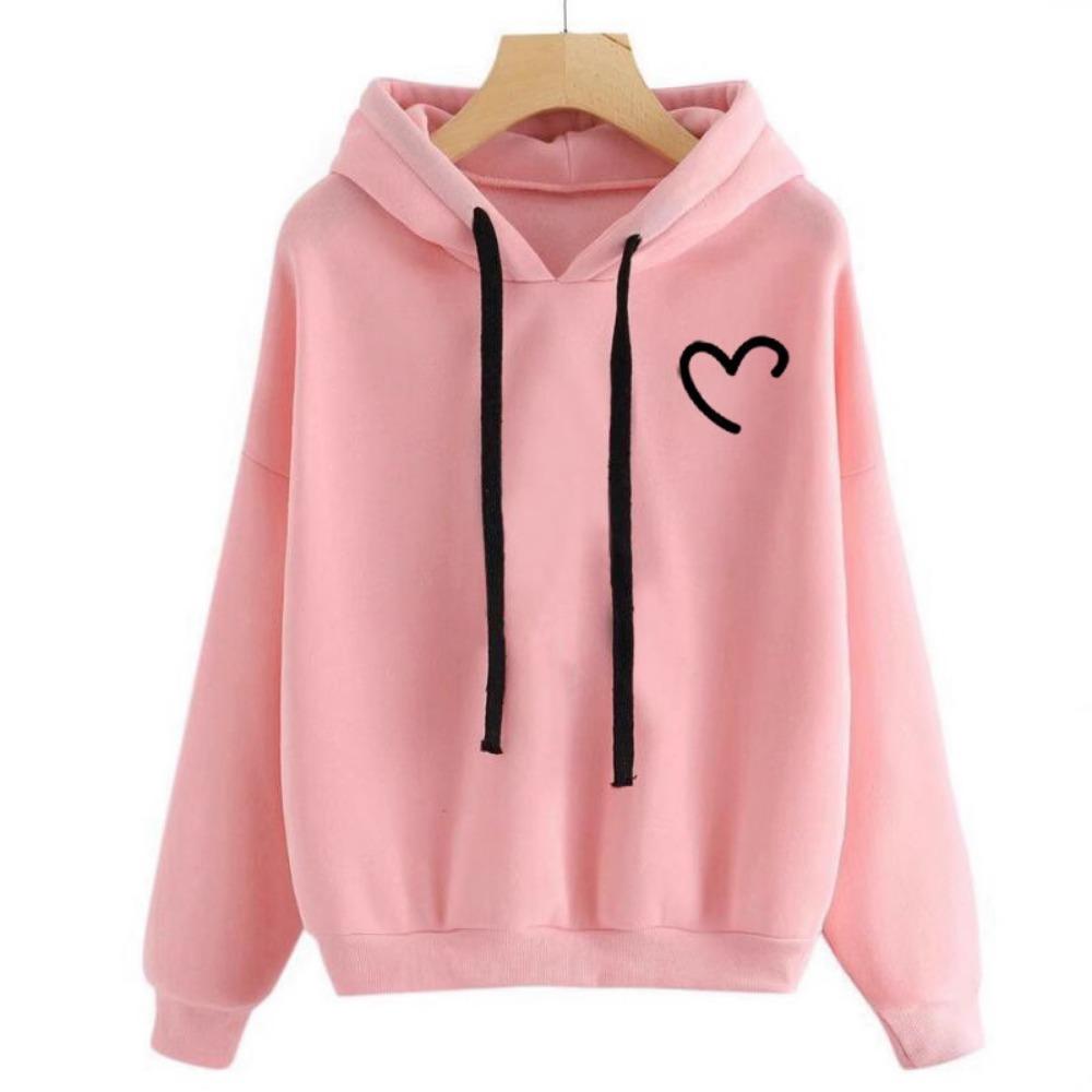 2025 Autumn and Winter European and American Clothing Fleece Hooded Women's Sweater