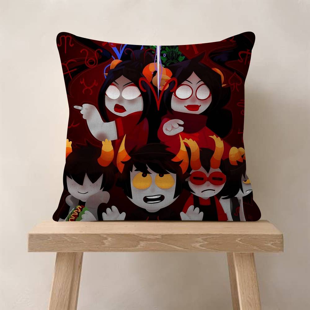 Popular Internet Anime HHomestuck Personalized Pillow Cover Kids Bedroom Wild Party Decor Pillowcase Kid Birthday Shower Gift