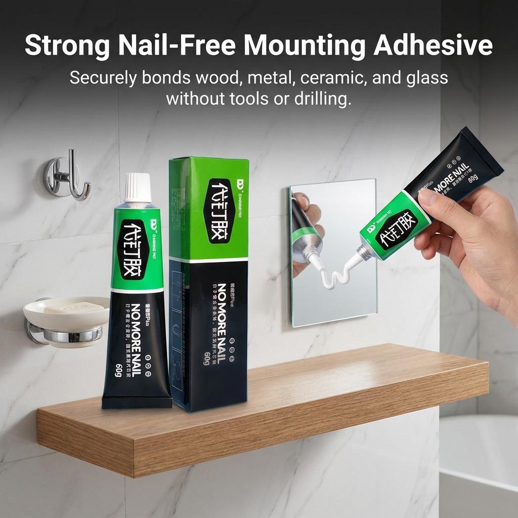 Powerful Adhesive Glue Waterproof Quick Dry Suitable For Bathroom Hardware Glass Bonding