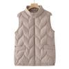 Women's New High-necked Vest Women's Large-size Vest Winter Cotton Jacket Vest