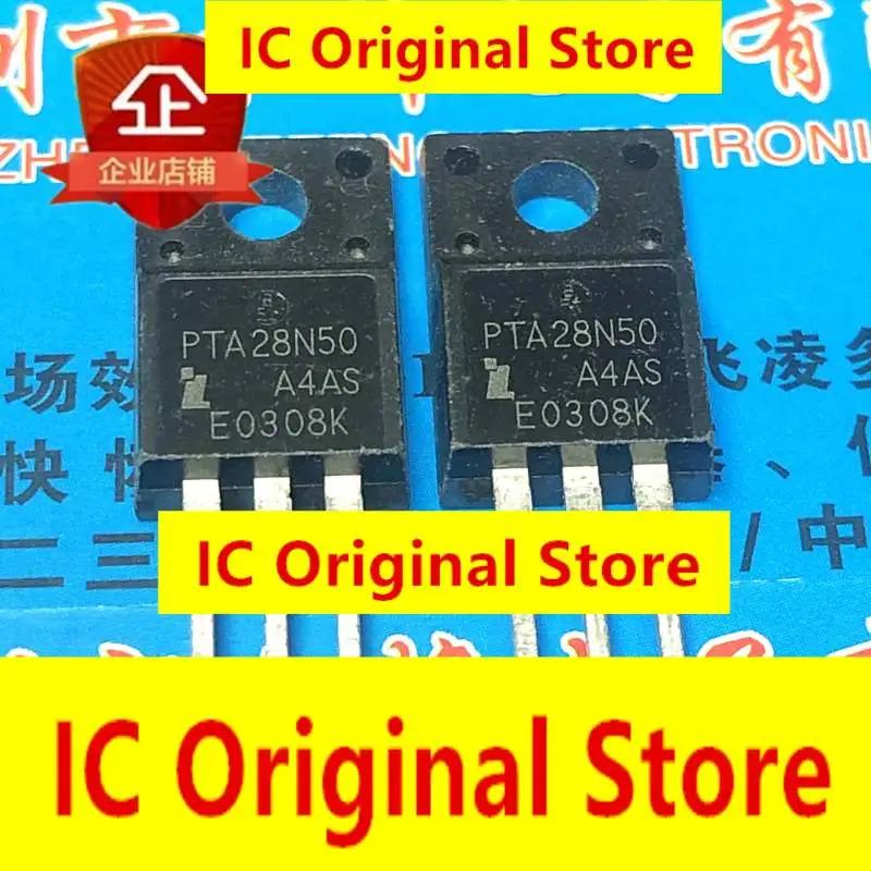 

5PCS PTA28N50 New And Original TO-220F TA28N50 MOS Field Effect Tube 28A 500V IC Triode 28N50 чорний