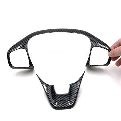 For Ford Focus Kuga Escape 2018  Fiesta MK8 Bronco Car Styling ABS Interior Steering Wheel Cover Trims Stickers Accessories