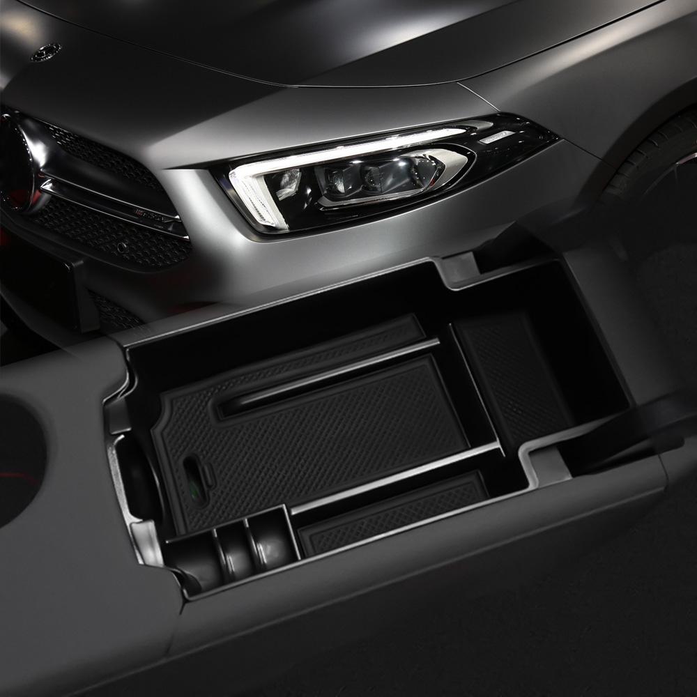 For Mercedes Benz GLA X156 A B Class W176 W246 MB A180 B200 GLA250 AMG Car Center Console Armrest Storage Box Sundries Packing