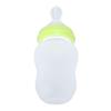 Kubek do karmienia z pomocą do picia 180 ml z kontrolą przepływu, podajnik płynów ze słomką i smoczkiem do codziennego użytku