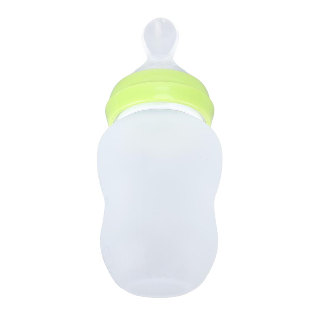 Kubek do karmienia z pomocą do picia 180 ml z kontrolą przepływu, podajnik płynów ze słomką i smoczkiem do codziennego użytku