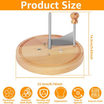 Cheese Curler Cutter Stainless Steel Cheese Shaver Handheld Butter Cheese Grater Kitchen Chocolate Cheese Shredder for Kitchen