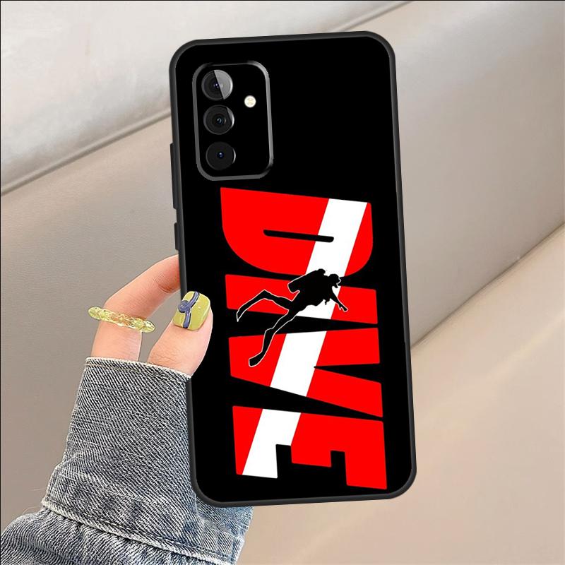 Scuba Diver Diving Case For Samsung Galaxy A35 A15 A55 A53 A33 A13 A36 A56 A26 A16 A22 A32 A52 A54 A34 A05 A06