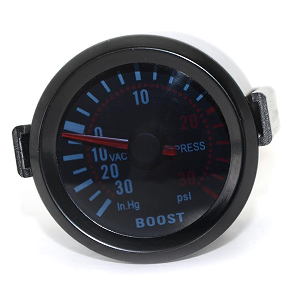 2' 52mm Smoke Lens with Sensor Boost Gauge Bar Psi/Vacuum/Water Temp/Oil Temp/Oil Pressure/Voltmeter/Tachometer RPM Coolant Temperature 4