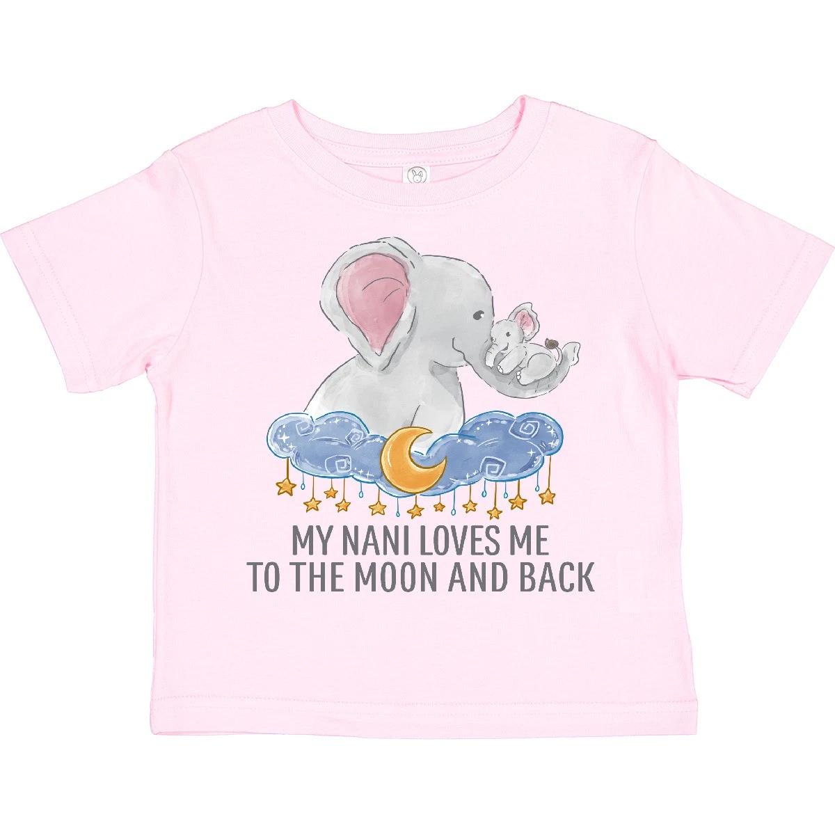 Inktastic My Nani Loves Me To The Moon And Back Toddler T-Shirt Nanis New From 160