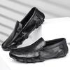New Arrival Man Casual Shoes Handmade Genuine Leather Loafers Comfortable Men Slip on Flats Soft Moccasins Outdoor Hiking Shoes
