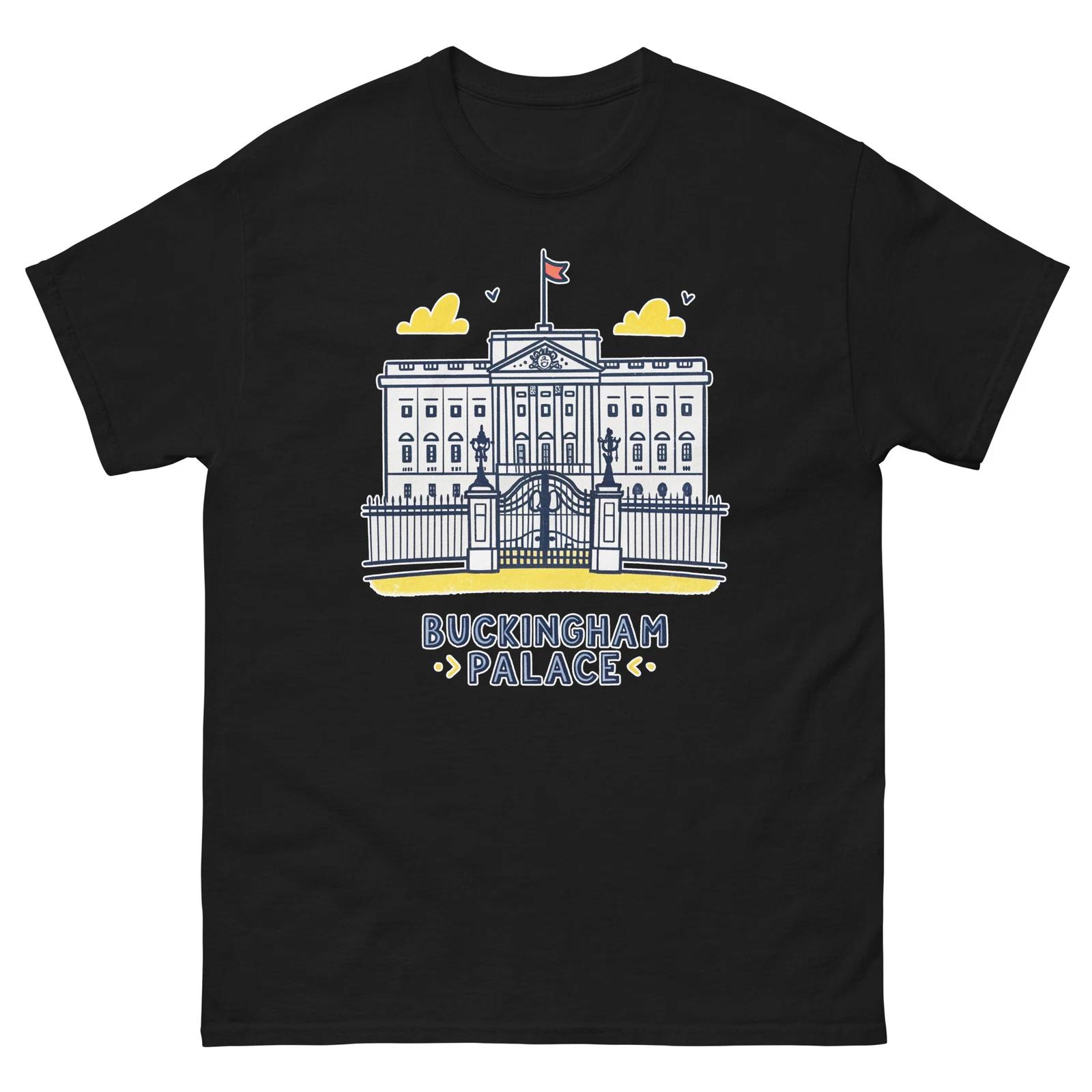 Buckingham Palace Attraction Landmark Travel T-Shirt 4XL