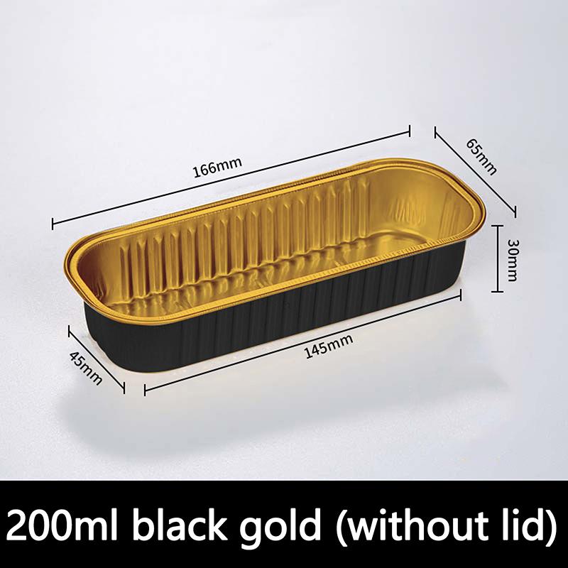 10Pcs Mini Loaf Pans With/Without Lids Rectangle Aluminum Foil Baking Pans Reusable Mini Bread Containers Muffin Tins