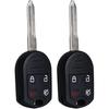 Car Key Fob Replacement Fits for Ford Explorer 2001-2015 Mustang Expedition Edge Focus Taurus Escape Flex Fusion Lincoln Navigator CWTWB1U793 Keyless