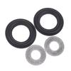 2pcs For Speaker Foam Folded Edge Ring /Foam Spider Loudspeaker Woofer Repair Side Surround Circle Replacement Parts