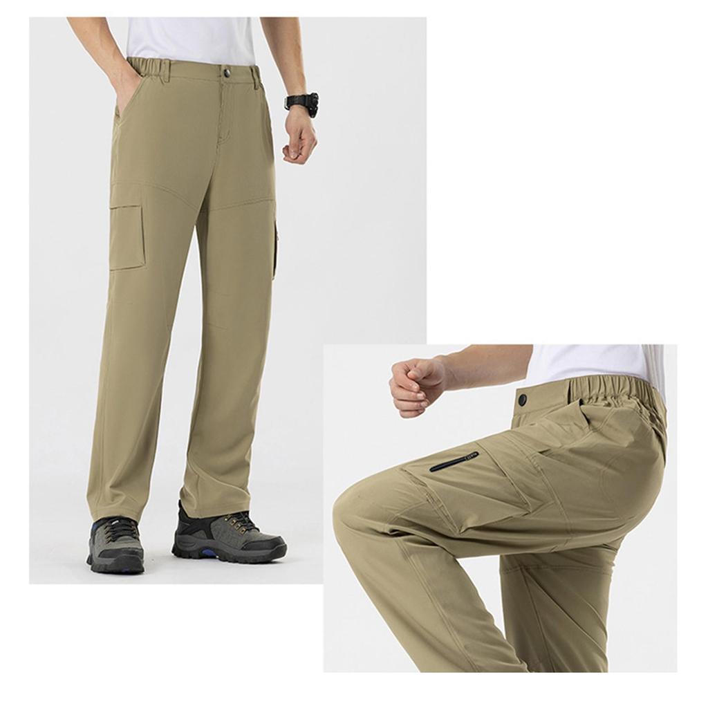 Outdoor Trousers Men's Workshops 600D Scratching Nylon Fabric Wear/Scratch Package Casual Work Pants