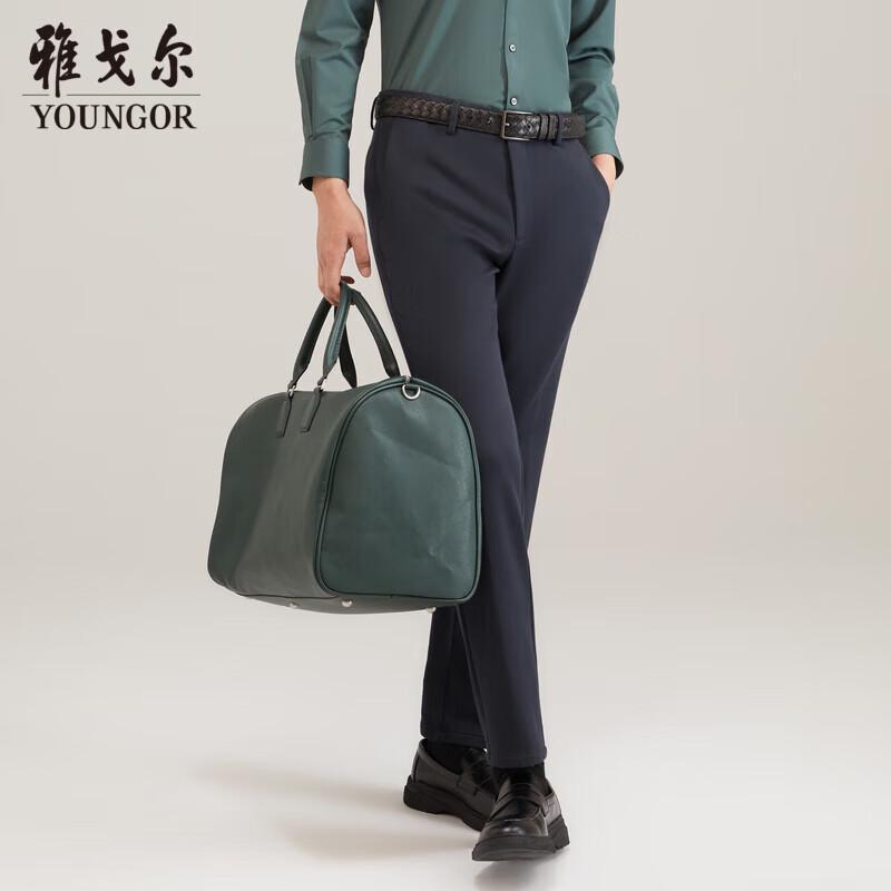 

YaGeEr Men s Business Casual Autumn/Winter Trousers 180/88A