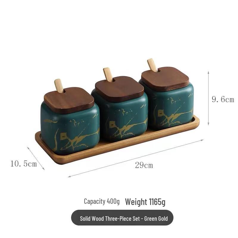 

Qianxing Ceramic Spice Jar Set