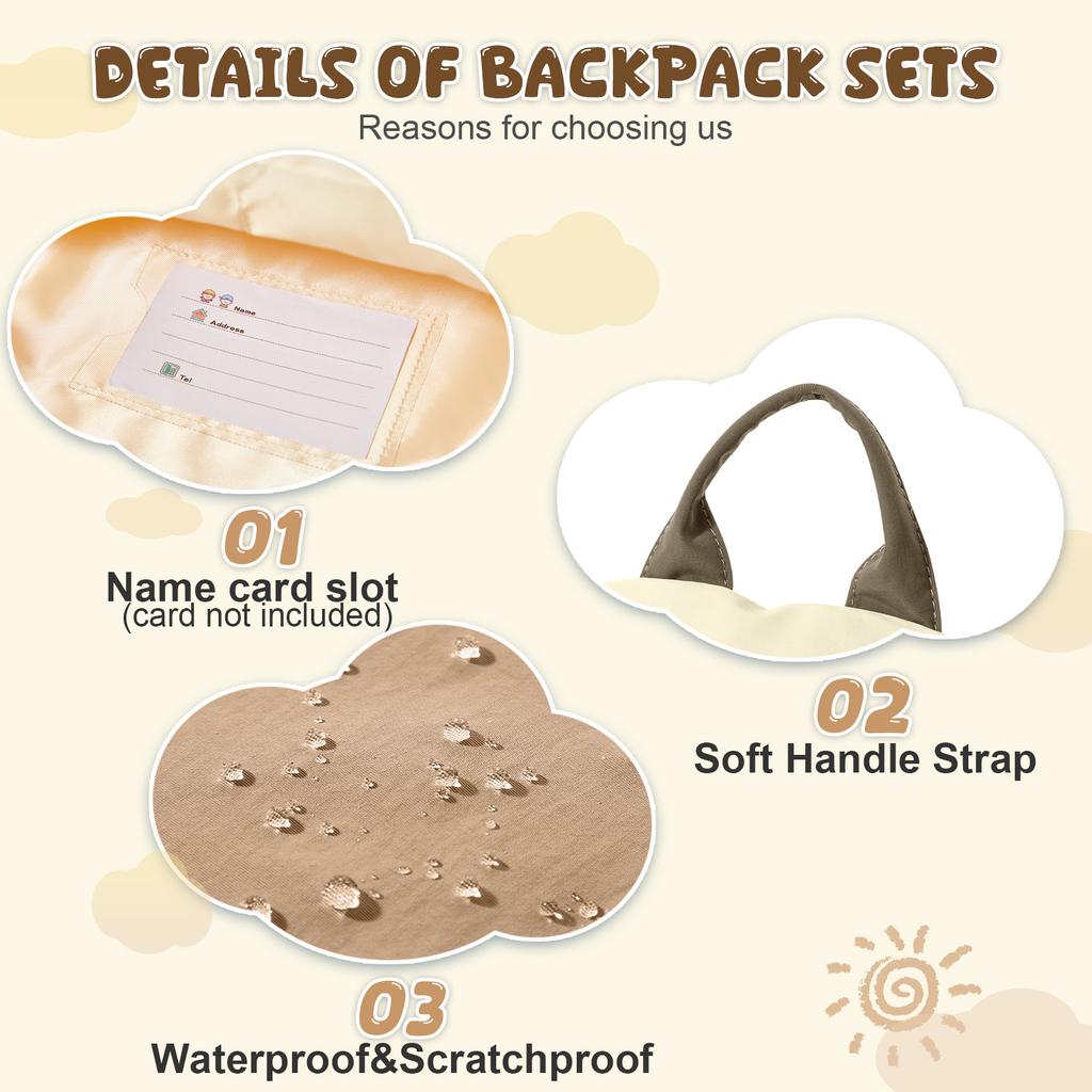 Children'S Backpack Colorful And Lightweight Schoolbag For Kindergarten Kids,Toddler Waterproof Cute School Backpack Travel Bag