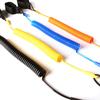 Comfortable Surfboard Leash Coiled Stand Up Paddle Board Leash SUPs Leash