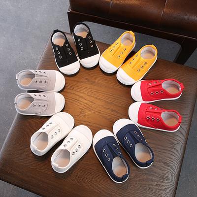 Chaussures Classiques pour Enfant Chaussure en Toile Printemps Automne Chaussure de Sport pour Garçon Chaussure de Tennis Confortable Semelle Souple Chaussures Décontractées pour Enfant Chaussures pour Fille