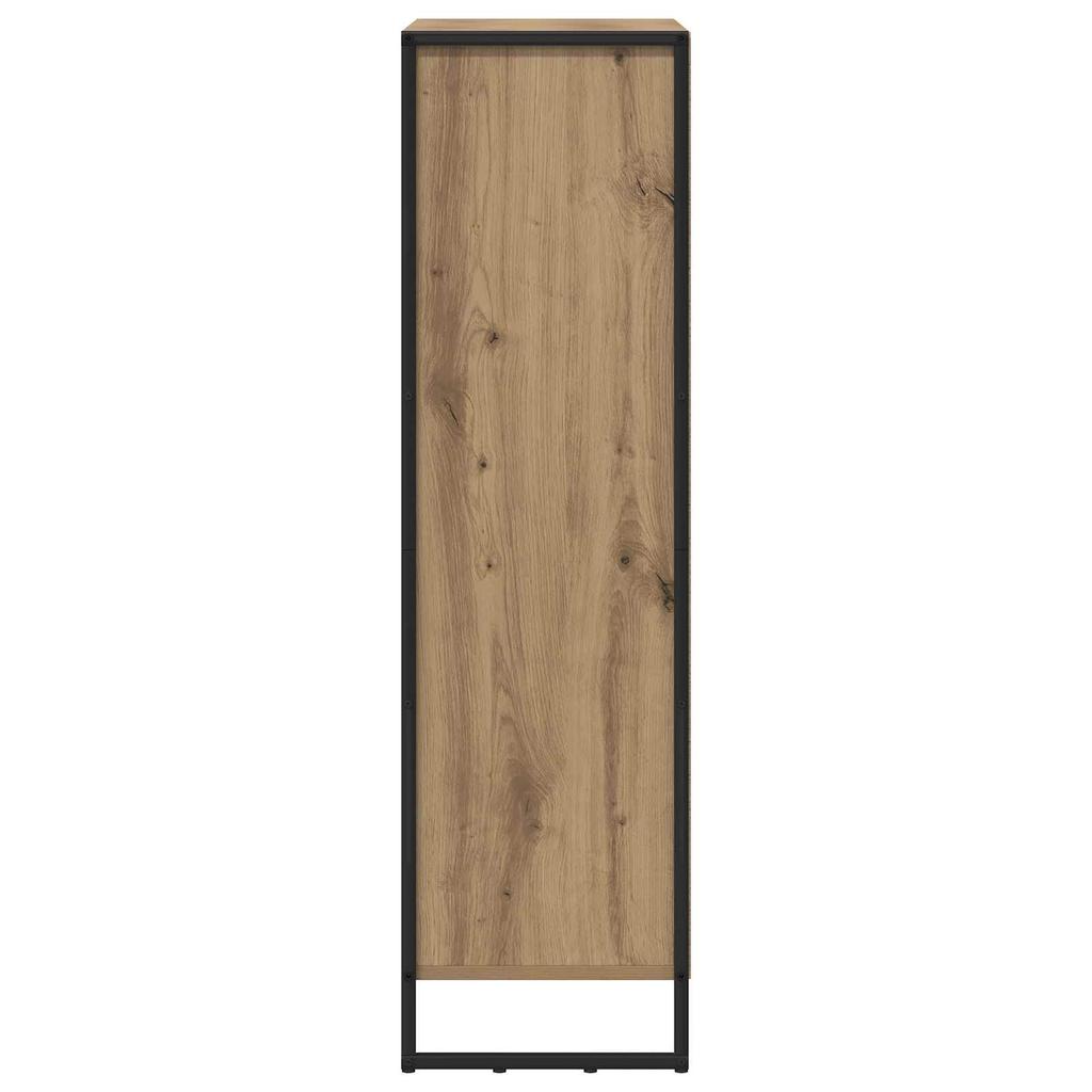 Bookshelf Rustic Oak Design 99.5 x 30 x 108.5 cm