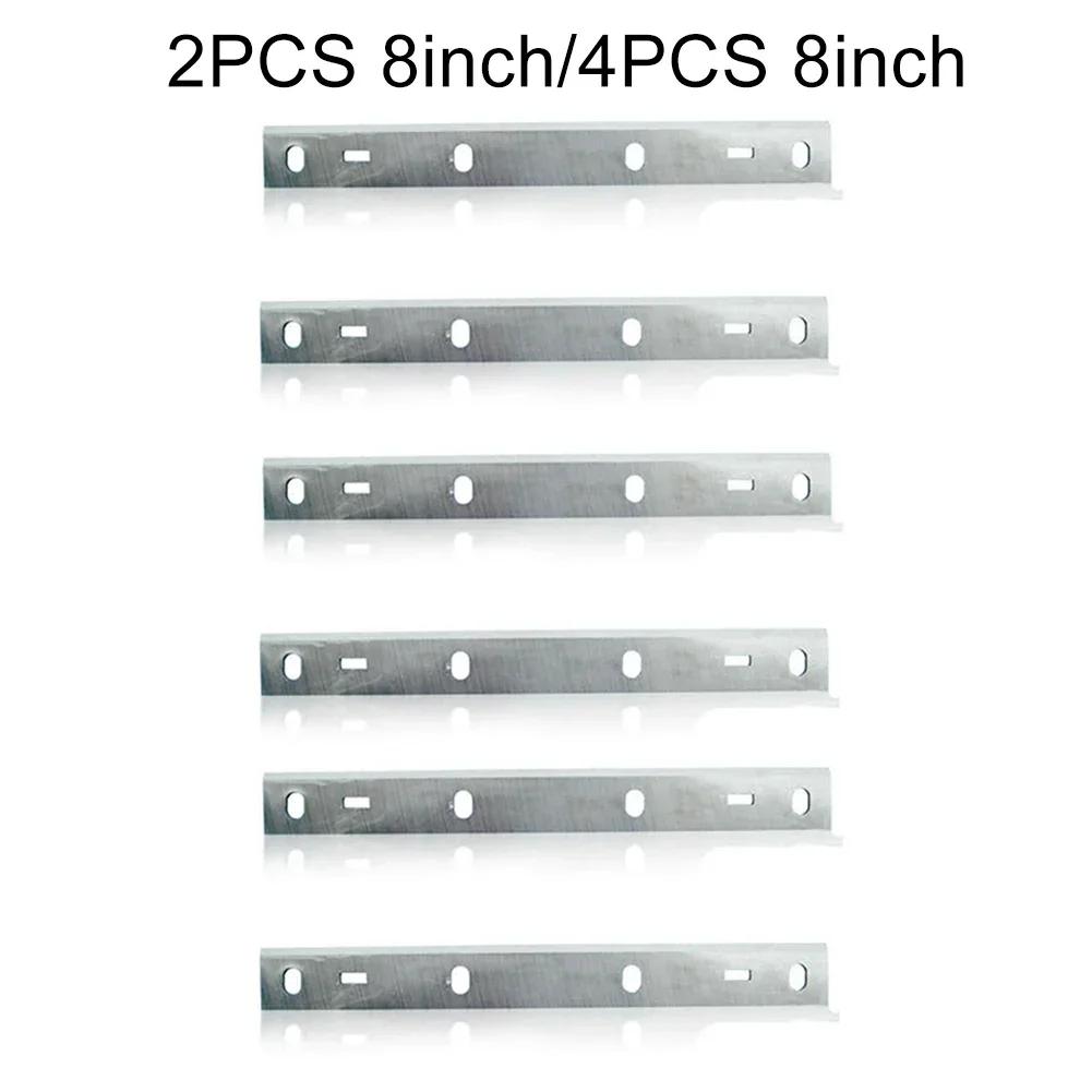 2/4PCS 8inch Wood Planer Blades For Woodstar PT85 HSS Kity PT8500 Scheppach HT850 Woodworking Power Tools Parts 210x22x1.8mm