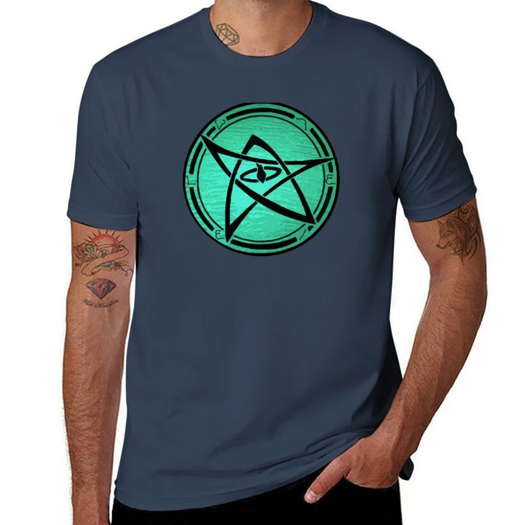 Elder Symbol Tshirt Moisture Control Sports Tee