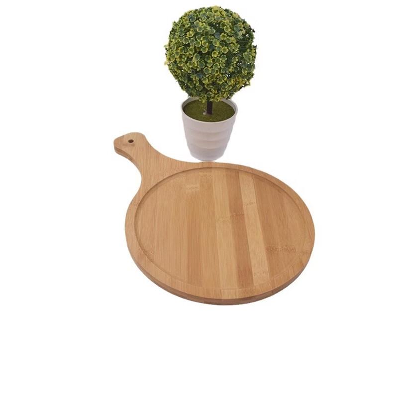 SMVP Bamboo Wood Serving Tray
