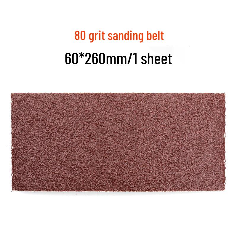 Pneumatic Belt Sander: 60x260mm Woodworking Tool with Sandpaper and Sand Cloth
