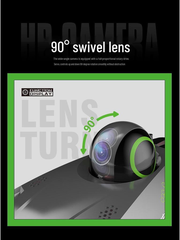 Remote Control Off-Road Stunt Car with Camera - Children's Electric Toy