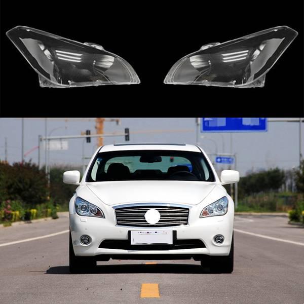 Transparent Right Front Headlight Lens Cover for Infiniti - 1 Piece None