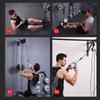 Ergonomic Row Handle Cable Attachment Double D Row Handle Grip Biceps Triceps Back Workout Row Handle for Homes Gym