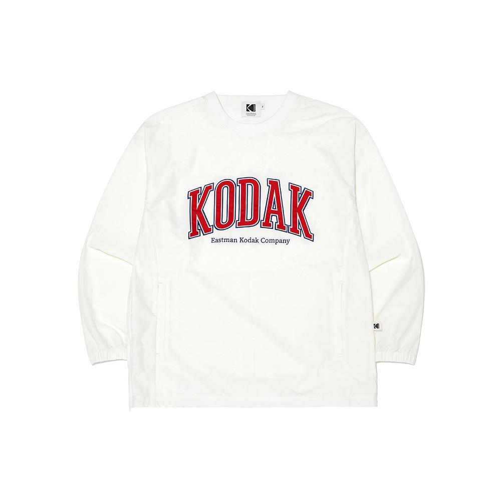 KODAK Essential Wording Logo Piste Sweatshirt White