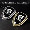 3D Metal Car Emblem Sticker For Volvo XC40 XC60 XC90 S60 S90 V50 V70 V60 Fender Trunk Body Badge Decal Auto Exterior Accessories