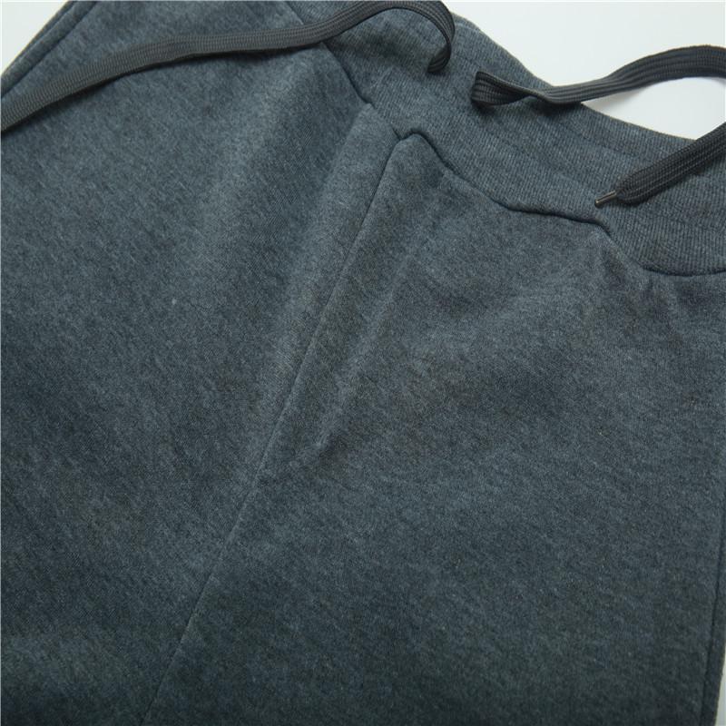 16-Color Men’s & Women’s Slim-Fit Fleece Sweatpants: Elastic Waistband, Plain Jogger Pencil Pants