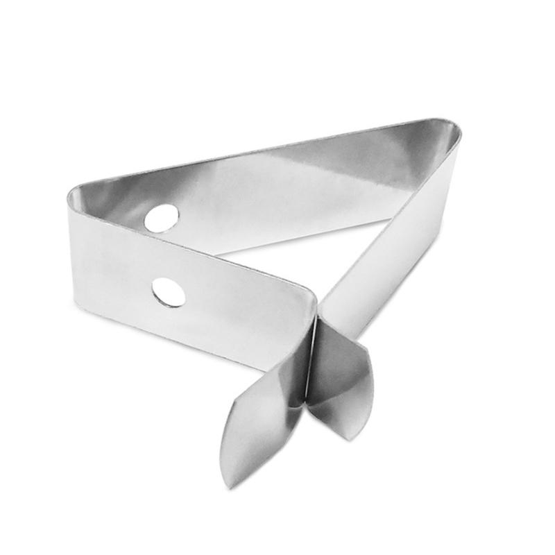 Stainless Steels Thermometers Clip for Food Safety with Multi-Hole Stable Grill Probe Holder for Meat and Liquids