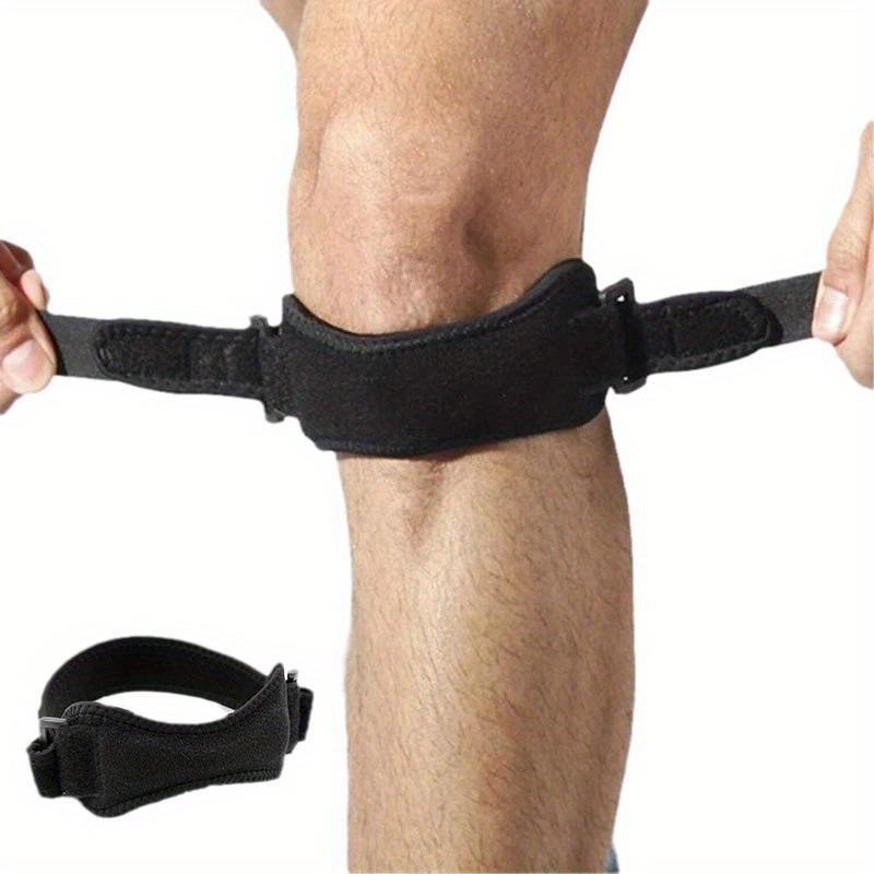 

1 шт., регулируемый наколенник, стабилизатор сухожилия надколенника, поддерживающая лента для облегчения боли в колене 1pc