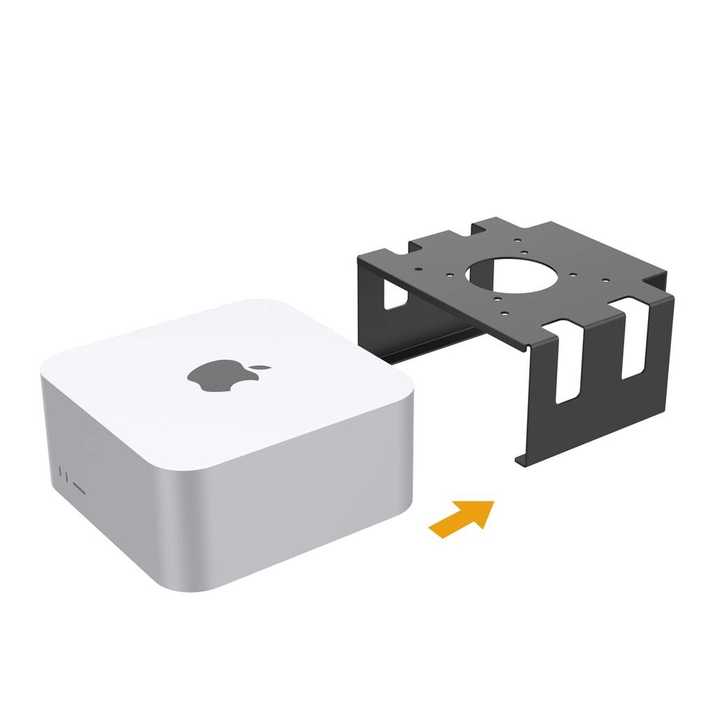 bylitco Under-Desk Mount Holder for Mac Studio, compatible with M1/M2/M3/M4 2025 (Max and Ultra)