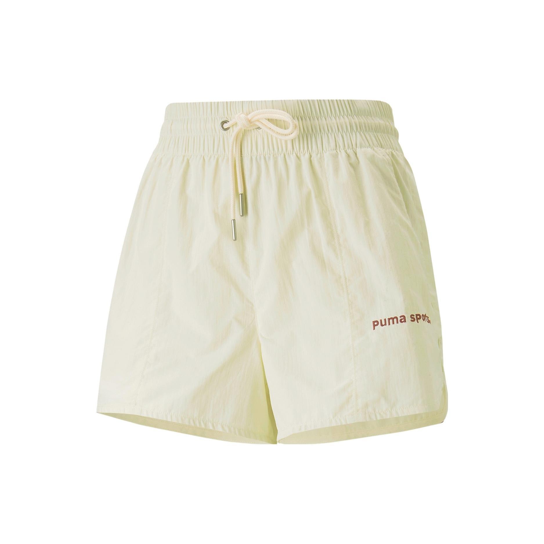 

New PUMA Casual Shorts Women s Pure White 620598-65 S